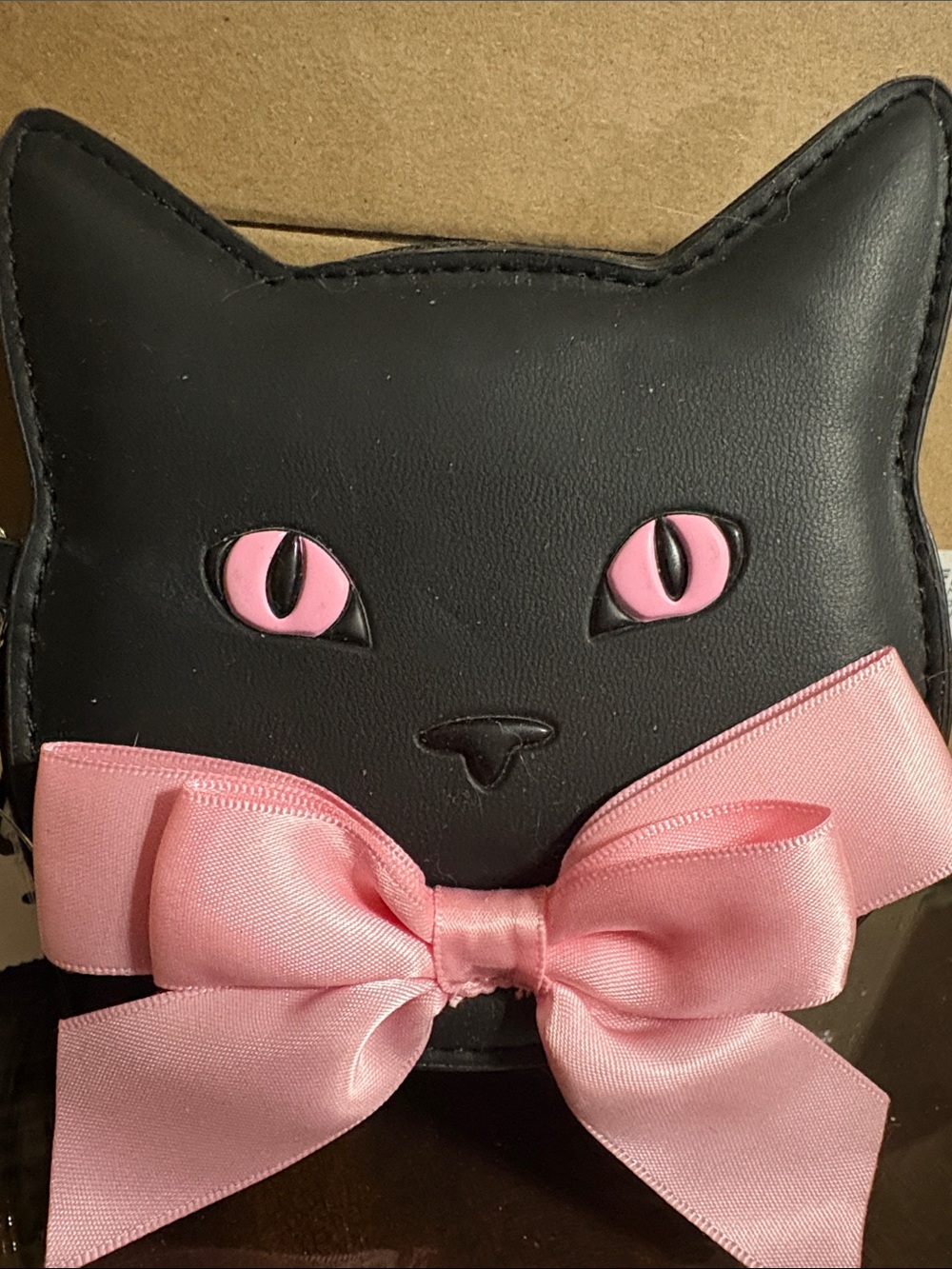 Bath & Body Works Halloween Black Cat 🐈‍⬛ Keychain/Coin Purse 👛